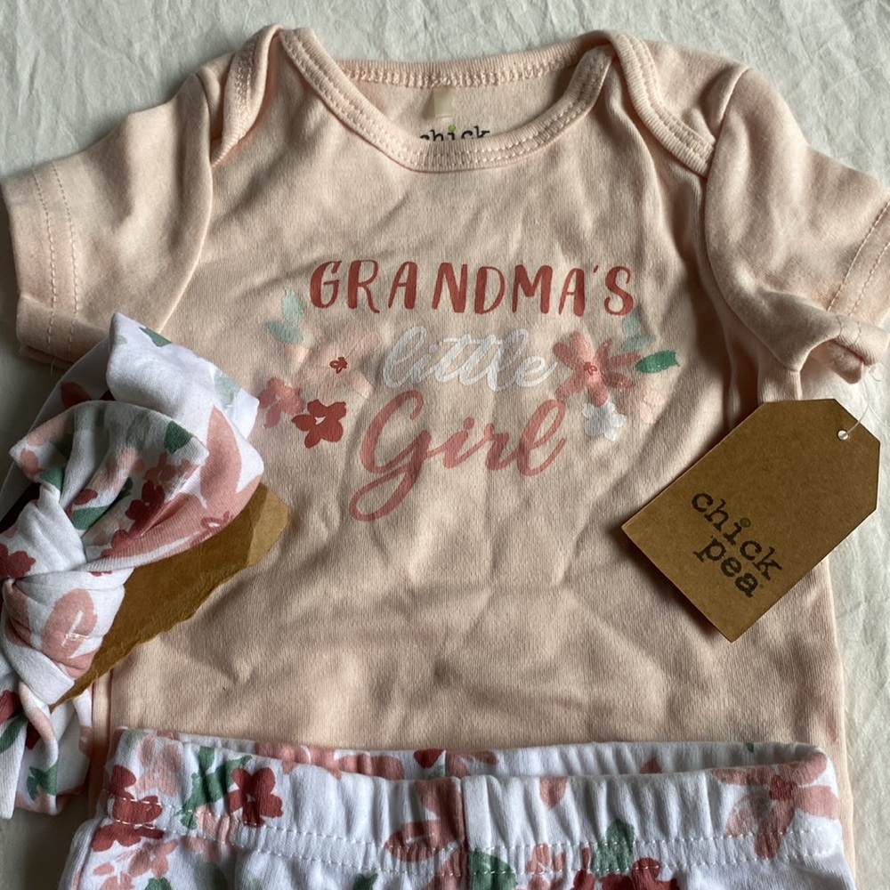Chick Pea 3 Piece Summer outfit